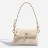 Bolso de Mujer 2023 Nuevo Bolso de Mano de Cuero PU Suave con Cremallera de Doble Capa Bolso Bandolera para Mujer Simple a la Moda Bolso de Hombro Sobaco