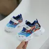 Zapatos Infantiles con Luces Modelos Primavera y Otoño 2026 para Niños, Elegantes y Versátiles, Zapatos Casuales de Dibujos Animados con Suela Suave Antideslizante para Niñas