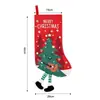 Nueva Bota de Navidad Decoración Bolsa de Regalo Bota de Regalo Navideña para Niños Adorno Colgante para Árbol de Navidad Adorno Colgante para Decoración del Hogar