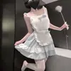 Lingerie Plus Size Shuang'er Puro Desejo Sexy Doce Fofo Fantasia Cosplay de Empregada Saia Tutu de Empregada Saia de Bolo
