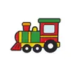 Insignia Broche Metálico Navideño Serie de Nuevo Producto Transfronterizo con Forma de Pingüino, Muñeco de Nieve, Coche y Oso de Dibujo Animado Lindo