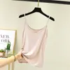 Camisola de Modal para Mulheres, Cor Sólida, Decote em V, Sem Mangas, Corte Justo, Top Básico, Elástica e Adequada para Uso Interno e Externo