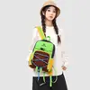 Mochila com Cordão para Uso Externo Transfronteiriça Nova de Grande Capacidade para Caminhada Montanhismo Mochila Fashionável Casual para Viagem Escola