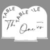 BTU327 Suministro Transfronterizo Amazon Arco Acrílico Tarjeta de Mesa Digital Tarjeta de Número de Mesa para Boda Tarjeta para Mesa de Comedor