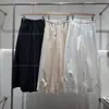 Pantalones de Pierna Ancha de Algodón Sencillos Estilo Japonés para la Primavera 2026 con Bordado Suelto en el Dobladillo, Pantalones Casuales Versátiles Adelgazantes para Mujer