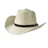 Sombrero de mezclilla Sombrero de paja español para hombre Sombrero de sol de verano para mujer Protección solar de ala ancha Sombrero de playa tejido plegable