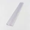 Juego de cuchillas de perfil de PVC transparente extruido, tira protectora de plástico, resistente a los arañazos y al desgaste, admite diseño y procesamiento con moldes personalizados