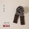 Leggings para bebé al por mayor, forrados de polar y engrosados, para niñas, mallas cálidas de una pieza para otoño e invierno, pantalones de nueve puntos empalmados