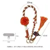 Cordón para Teléfono Móvil Original con Copyright y Colgante de Calabaza de Sándalo Púrpura de Cinco Elementos, Nueva Correa Tejida a Mano Estilo Chino para Mujeres