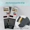 Pauzinhos de liga 10 pares de pauzinhos domésticos Jinfu encaixotados hotel assadura pauzinhos de prato 6 yuan loja fornecimento