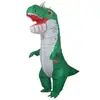 2023 Novo Transfronteiriço Amazon Quente Halloween Inflável Tiranossauro Rex Dinossauro Inflável Desenho Animado Boneco Fantasia