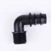16 20PE Accesorios para Tubería Riego por Goteo Conector Recto de Barbilla Codo Rodamiento Codo de Barbilla Aspersor de Invernadero Conector Positivo en T Tapón