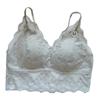 Ropa Interior de Encaje Estilo Francés Brisa para Mujer Espalda Hermosa Enferma Correa Base Ultradelgada Envoltura Tubo para Pecho Bra Exhibidor de Pecho Grande