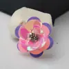Parche de flor de lentejuelas hecho a mano DIY parche de tela de flor con lentejuelas y cuentas accesorios de aplicación para decoración de ropa sombrero bolsa zapatos