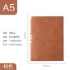 Cuaderno A5 Sencillo para Bolígrafo, para Oficina de Negocios y Reuniones Corporativas, Cuaderno de Piel Suave PU, Logo Personalizable