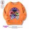 Roupas infantis Bobbi's game time Capítulo 3 gatos sonolentos meninos e meninas suéter cachorro do sol sorriso animal tendência