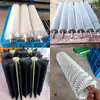 Rodillo Cepillo Industrial Rodillo Cepillo de Aleación de Aluminio Eliminación de Polvo Limpieza Cepillo Cilíndrico de Nylon Hueco Cepillo para Máquina Cribadora de Arena
