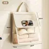 Artefato de Armazenamento de Roupas para Banheiro Bolsa Impermeável para Roupas Artefato de Armazenamento de Roupas Limpas para Banheiro Bolsa de Pendurar Impermeável para Banho de Dormitório