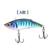Weihe Sports Modelo Vibf Impresso em 3D 10g 8cm6 # Anzol Plástico Pintado Isca Dura 5 Cores Isca de Pesca Transfronteiriça