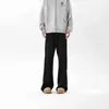 Pantalones Deportivos Caídos Estilo Americano para Hombre Primavera y Otoño Marca de Moda Pantalones Banana Rectos Holgados de Pierna Ancha Pantalones Casuales Machete para Hombre