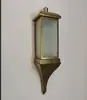 Lámpara de pared creativa estilo vintage europeo para sala de estar y dormitorio, lámpara de pared de bronce antiguo negro estilo americano para balcón exterior y restaurante de Xinjiang