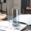 Estilo Ins Escandinavo Jarrón de Cristal Popular Transparente Hidropónico de Gama Alta Simple Creativo Arreglo Floral para Sala de Estar Decoración de Mesa