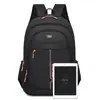 Mochila impermeable de comercio exterior transfronteriza, bolsa de portátil casual simple multicapa para negocios, bolsa de viaje duradera y práctica