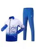 Nuevo Conjunto de Uniformes Deportivos de Equipo Chino para Hombres y Mujeres, Adecuado para Eventos Deportivos y Entrenamiento, Uniformes de Clase de Entrenamiento de Equipo de Primavera y Otoño, Disponible para Impresión