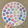 Pinza para el Cabello Estrella de Dopamina Chica Y2K Corazón Pinza Lateral Flequillo Pequeña Pinza para la Frente Tocado Popular Lindo