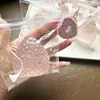 1 pieza - Fresita Transparente Linda Squishy Duradera Alivio del Estrés Apriete Ideal para Cesta de Pascua Fiesta Día de San Valentín Regalos de Festival