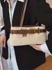 Bolso Retro Transfronterizo para Mujer de Gran Capacidad Nuevo 2025 Otoño e Invierno Diseño de Nicho Bolso de Hombro Único Bolso Casual para Viajar