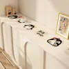Mantel de Mesa Dibujos Animados para Aparador, Tapete Protector para Encimera de TV, Mantel de Lujo Ligero de Gama Alta, Tapete Antigrasa para Zapatero sin Lavado