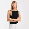 Top Canelado com Estampa de Bolinhas Estilo Americano para Mulheres, Camiseta Estilo Garota Picante de Verão, Regata Decote Halter Fashion e Estilosa