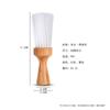 Cepillo de Limpieza de Madera para Eliminar Polvo de Teclados y Cabello, Herramienta de Peluquería para Limpiar Fragmentos de Cabello
