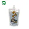Venta al por mayor de fábrica 100ml bolsa con boquilla de succión de medicina china bolsa portátil para envasar decocciones de medicina bolsa para té de hierbas de grado alimenticio punto cabello liso