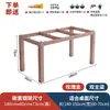Patas Rectas Sencillas para Mesa de Comedor de Pizarra, Soporte de Vidrio, Patas de Mesa de Mármol, Patas de Mesa de Azulejo Cerámico, Base de Soporte para Escritorio de Oficina