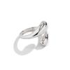 Anillo de gota de agua con abertura irregular, anillo sinuoso, anillo Europa y Estados Unidos, nuevo anillo transfronterizo, apertura ajustable