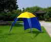 Barraca de Praia Estilo Camping ao Ar Livre Litoral Montanhismo Tenda Triangular de Lazer Tenda de Sol Pesca 5-8 Pessoas Barraca Portátil