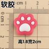 Kk Gato Deitado Gato Gravata Borboleta Cola Macia DIY Acessórios de Joalheria Capa de Celular Copo Térmico Adesivo Decorativo Adesivo Saco de Sapato