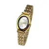 Reloj de Mujer, Moderno, Sencillo, Retro, Forma Ovalada, Elegante Reloj con Correa de Acero, Cuarzo, Reloj de Lujo Ligero para Mujer, Suministro Mayorista del Fabricante