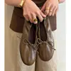 Zapatos Planos Cómodos de Moda de Nicho de 2.5cm Suela Suave Verano 2026 Nuevos Zapatos Planos de Cuero sin Cordones Puntiagudos