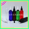 Botella transparente con tapón de punta 240ml, botella de aceite marrón con pico de punta, botella de loción con tapón de punta 240ml, botella de aceite esencial negra con tapón de punta
