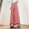 Recién llegado: Pantalones a cuadros de corte relajado y estilo retro para mujer, con un diseño de bloques de color contrastantes, cintura alta y una silueta fluida de pierna recta, perfectos para el otoño