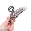 Pinza de Pelo de Clip de Tiburón de Diamantes Completos de Alta Gama para Primavera y Verano de Mujer Pinza Grande Pinza para el Pelo Elegante Tocado