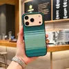 Coleção Adequada para Série Apple 18 Padrão Fibra de Carbono Kevlar Capa Magnética para Celular iPhone 17Pm Capa Lisa Anti-Queda