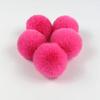 Bola de Pelo de Conejo Artificial 5cm Bola Pequeña de Pelo Accesorios para Ropa Accesorios de Piel Accesorios DIY Bola de Pelo Navideña Venta al por Mayor