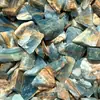 Piedra Cruda de Cristal Natural Gema Azul Muestra Difusor de Aroma Piedra Decoración para el Hogar y la Oficina