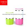 Caixa Bento de Pontos Ondulados Multicamadas Mini Lancheira Lancheira de Pontos Estrela Lancheira Portátil Selada Isolada Aço Inoxidável Grade para Alimentos