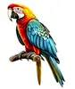 Pingente de decoração de pássaro estilo pastoral de primavera, ornamento de acrílico colorido realista para galhos de pátio, portas e janelas, criando uma decoração atmosférica