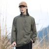 Ropa de Protección Solar Ligera UPF50 Woodpecker Hombres 2025 Nuevo Verano Seda de Hielo Holgada Ropa de Pesca Deportiva Protección Solar Mujeres